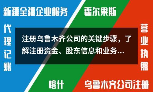 注冊烏魯木齊公司的關(guān)鍵步驟，了解注冊資金、股東信息和業(yè)務(wù)范圍