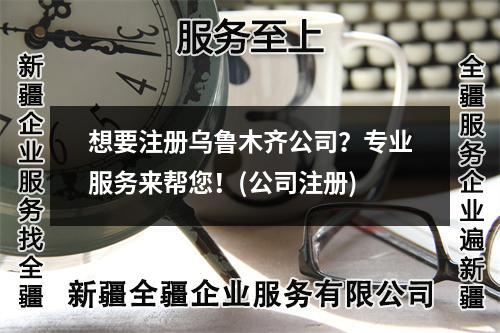 想要注冊烏魯木齊公司？專業(yè)服務(wù)來幫您！(公司注冊)
