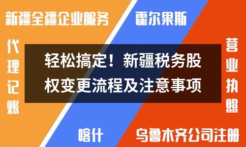 輕松搞定！新疆稅務(wù)股權(quán)變更流程及注意事項(xiàng)