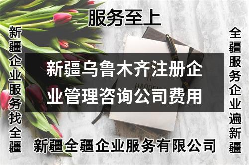 新疆烏魯木齊注冊企業(yè)管理咨詢公司費用