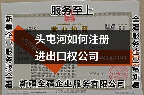 頭屯河如何注冊(cè)進(jìn)出口權(quán)公司