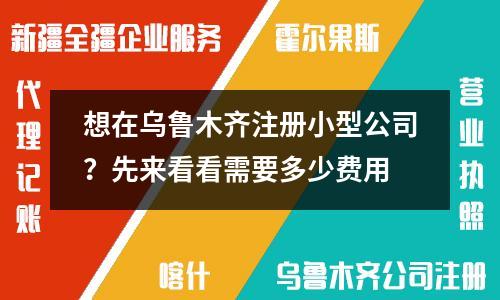 想在烏魯木齊注冊(cè)小型公司？先來看看需要多少費(fèi)用