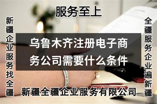 烏魯木齊注冊電子商務(wù)公司需要什么條件