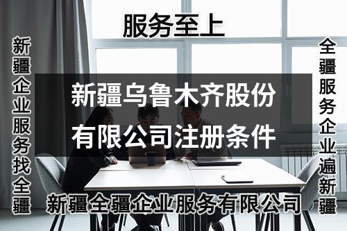 新疆烏魯木齊股份有限公司注冊條件