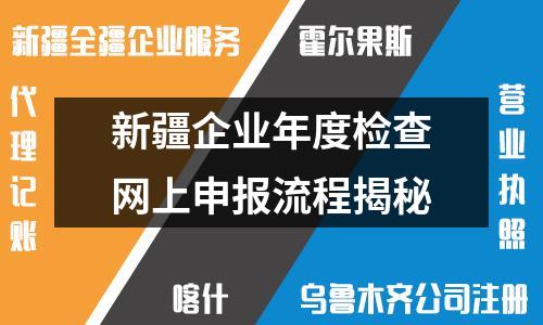 新疆企業(yè)年度檢查網(wǎng)上申報流程揭秘