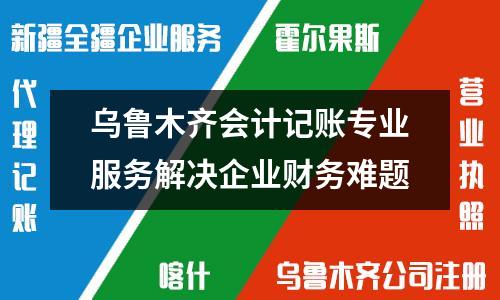 烏魯木齊會(huì)計(jì)記賬專業(yè)服務(wù)解決企業(yè)財(cái)務(wù)難題
